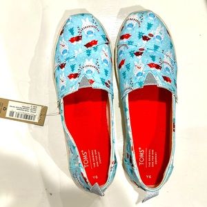 Tom’s Alpargata Youth 6/Women’s 8 Yet Print